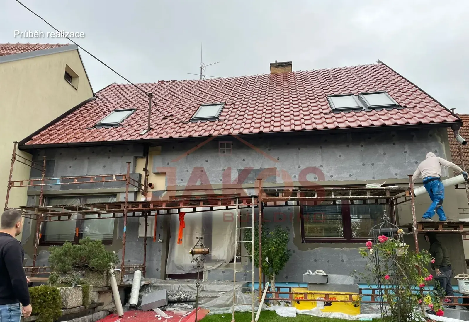 Rekonstrukce rodinného domu realizovaná JAKOS Building
